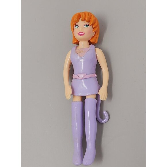 Vintage Polly Pockets Dolls Rubber Clothes And Accessories - Picture 8 of 9